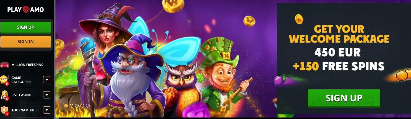 playamo casino welcome bonus